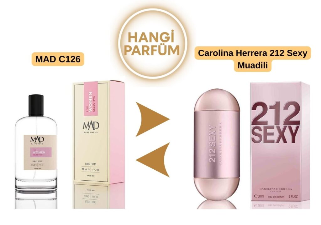Mad C126 - Carolina Herrera 212 Sexy Muadili