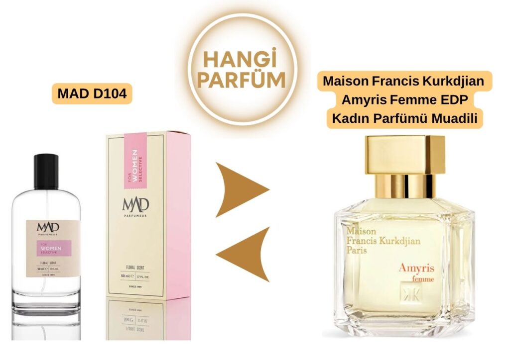 Mad D104 – Maison Francis Kurkdjian Amyris Femme Muadili:
