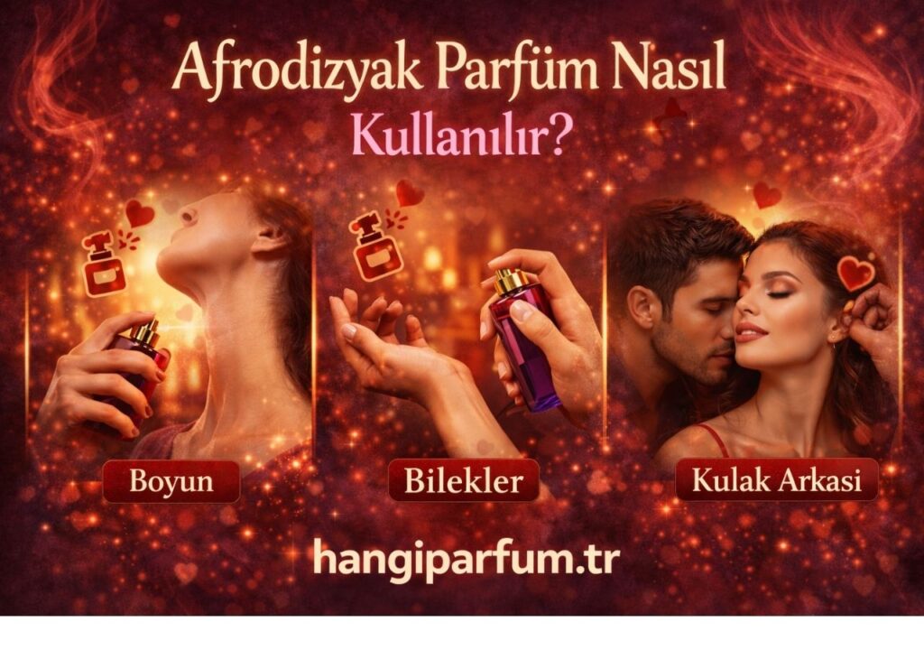 Afrodizyak Parfüm Nasıl Kullanılır?