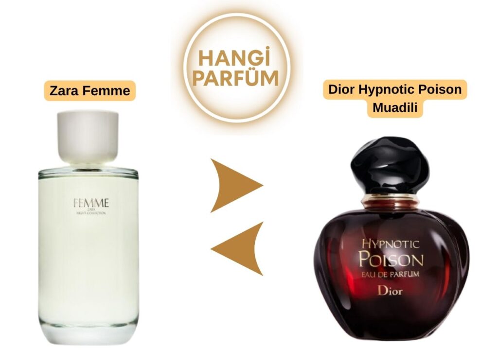 Zara Femme – Dior Hypnotic Poison Muadili