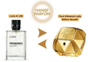 Loris K-130 – Paco Rabanne Lady Million Muadili