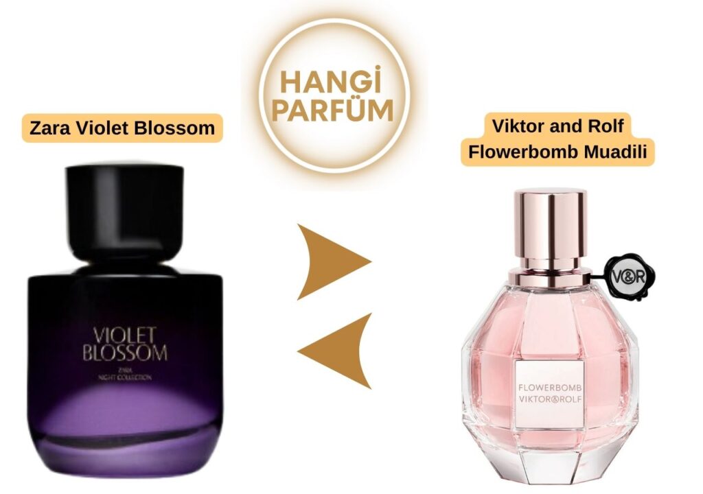 Zara Violet Blossom – Viktor and Rolf Flowerbomb Muadili